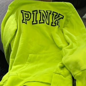 Pink hoodie